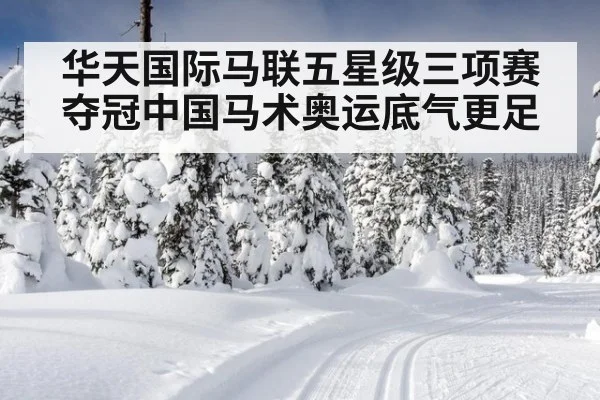 华天国际马联五星级三项赛夺冠中国马术奥运底气更足